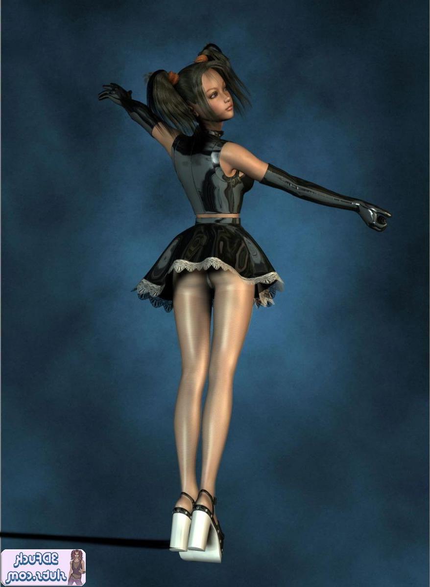 16P SExy 3d toon maid
