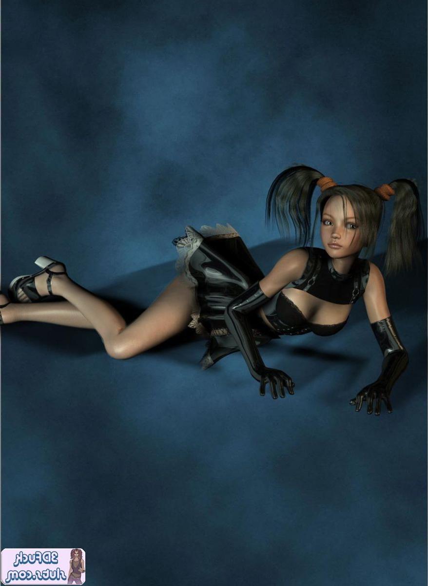 16P SExy 3d toon maid