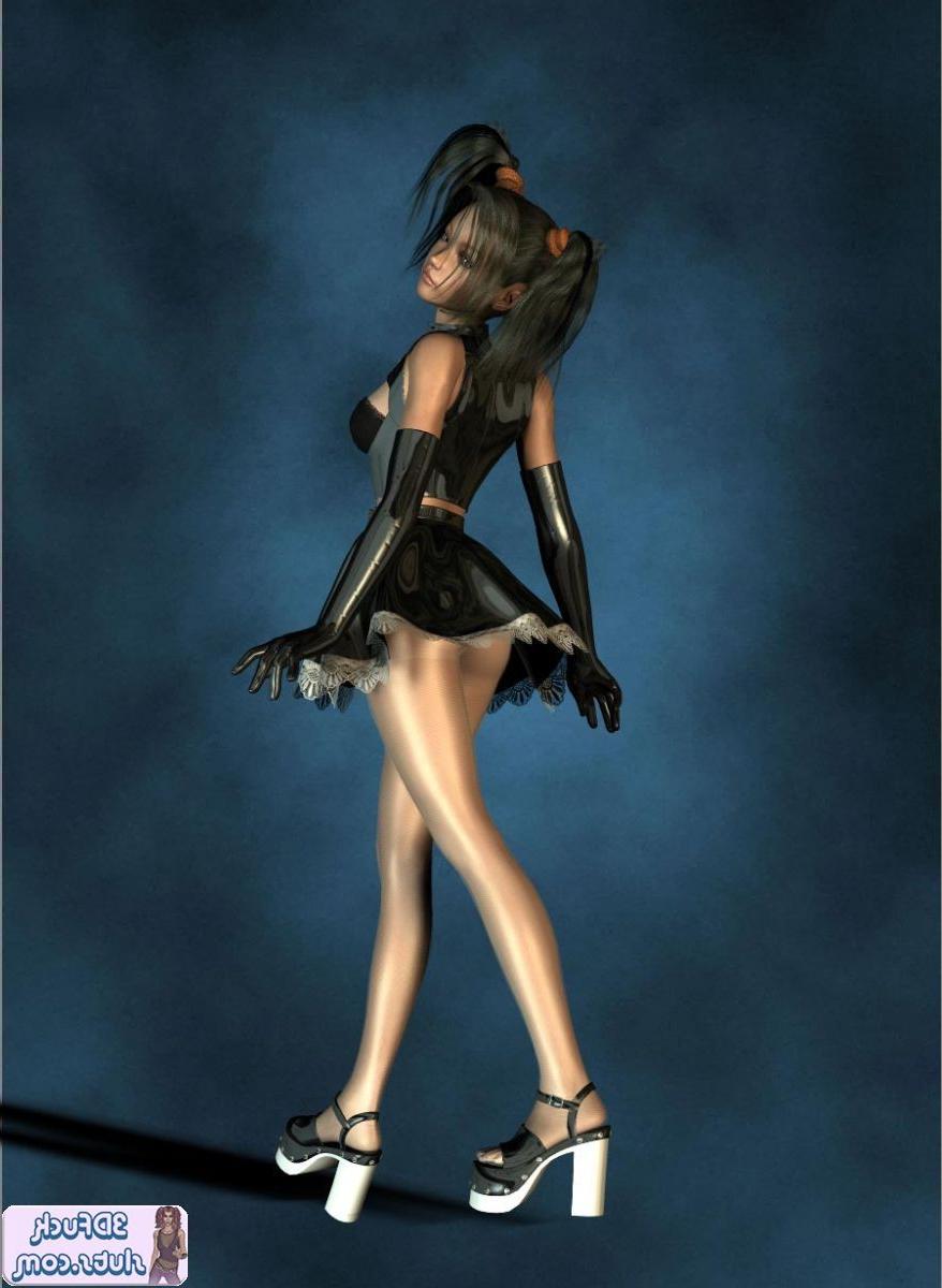 16P SExy 3d toon maid