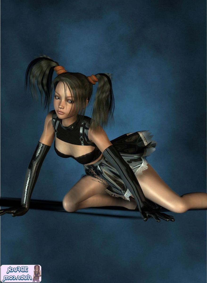 16P SExy 3d toon maid
