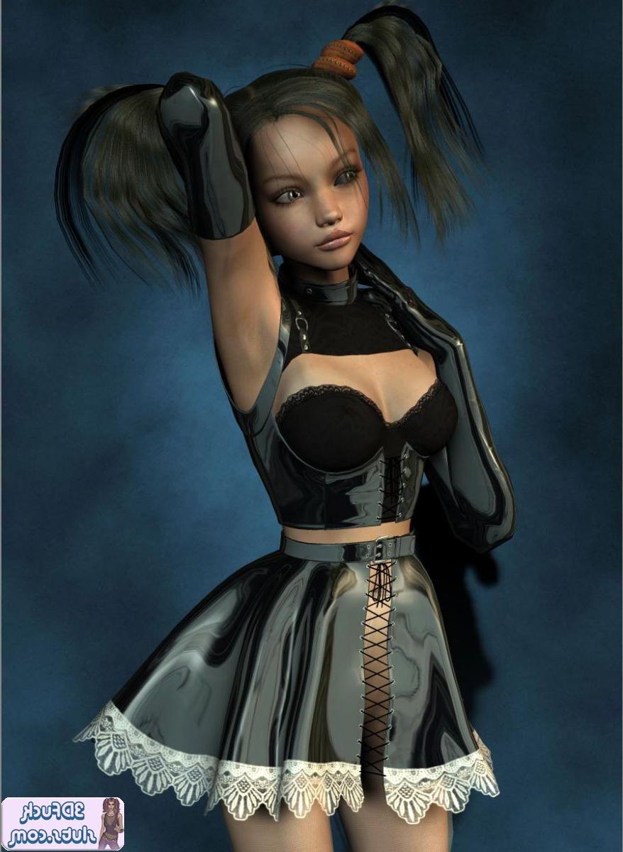 16P SExy 3d toon maid