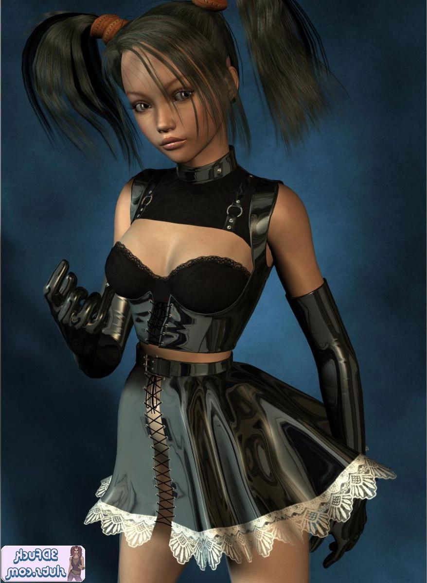 16P SExy 3d toon maid