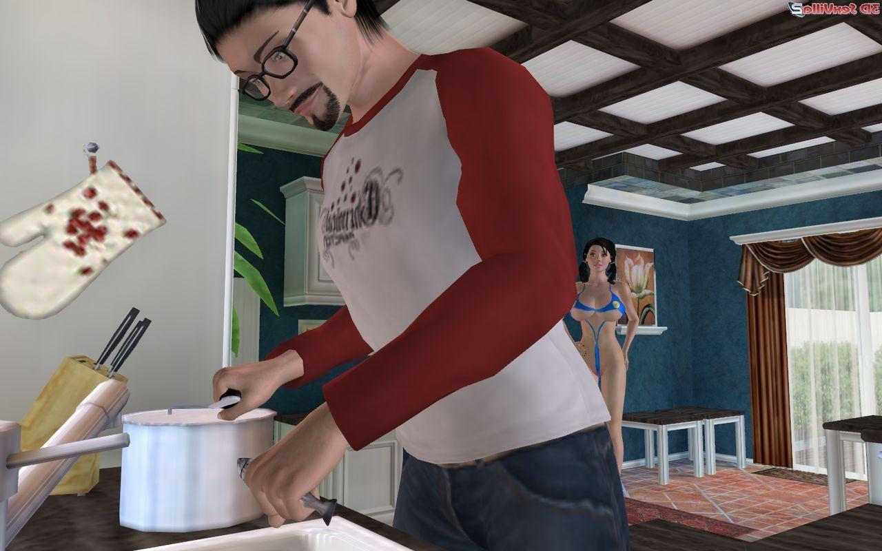 16P Animated guy missed out on a chance of some pussy
