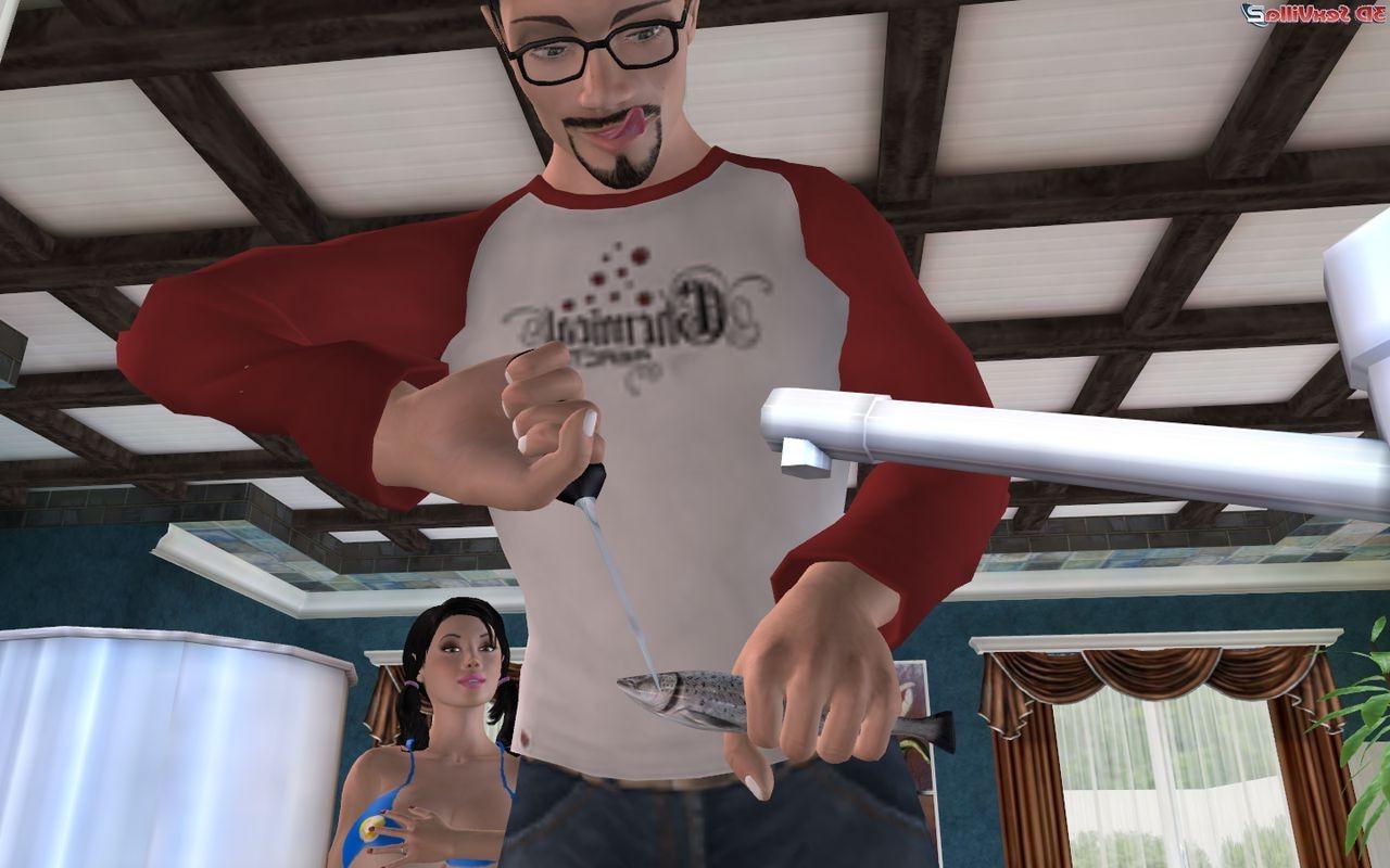 16P Animated guy missed out on a chance of some pussy