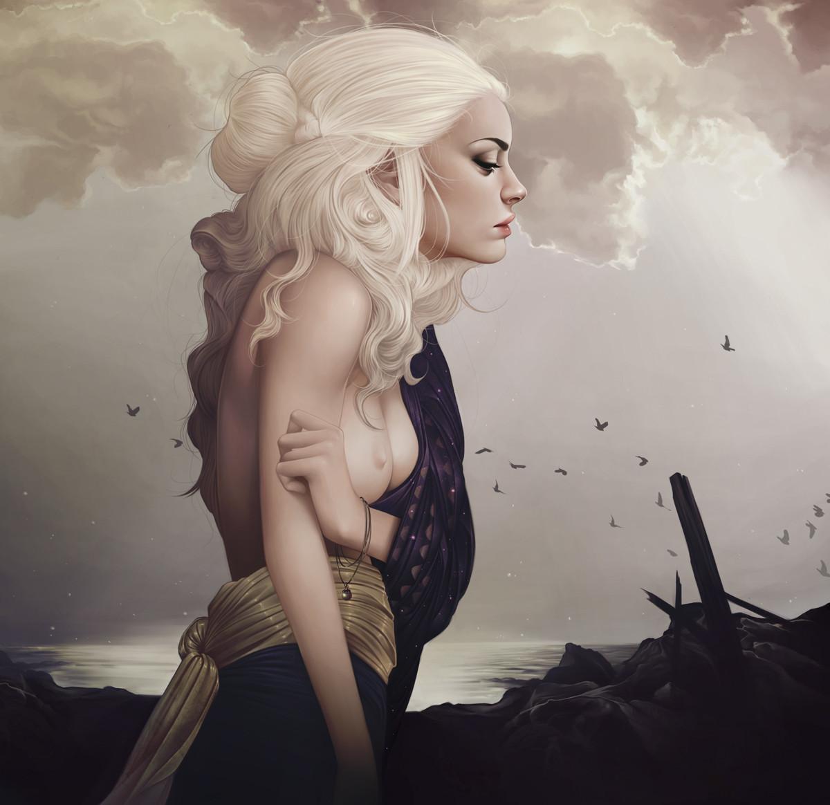 10P Daenerys Targaryen nude