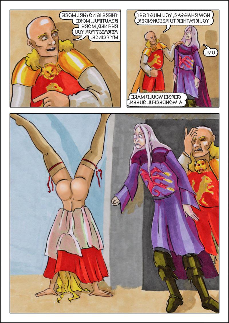 13P Cersei Lannister comics porn