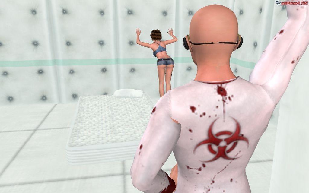 16P 3d slut banged in a padded cell by a scientist