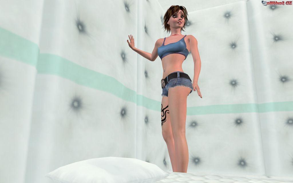 16P 3d slut banged in a padded cell by a scientist
