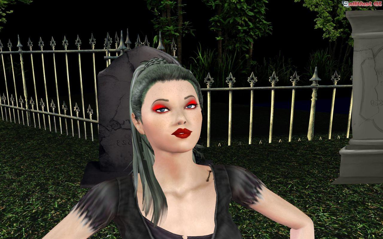 16P Animated vampire with hunger for blood and cock