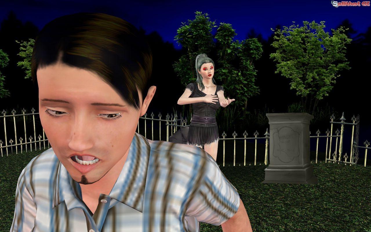 16P Animated vampire with hunger for blood and cock