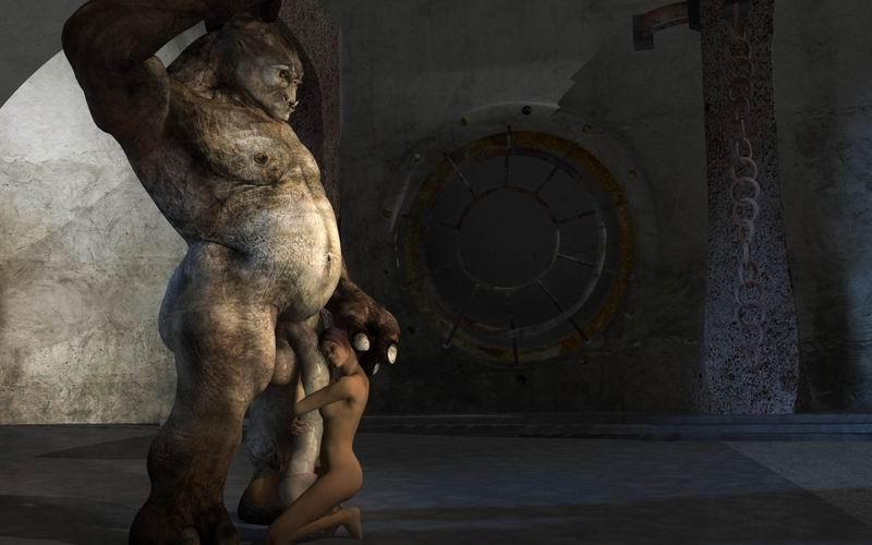 16P 3d babes get fucked and impregnated by monsters
