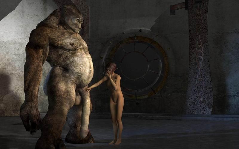 16P 3d babes get fucked and impregnated by monsters