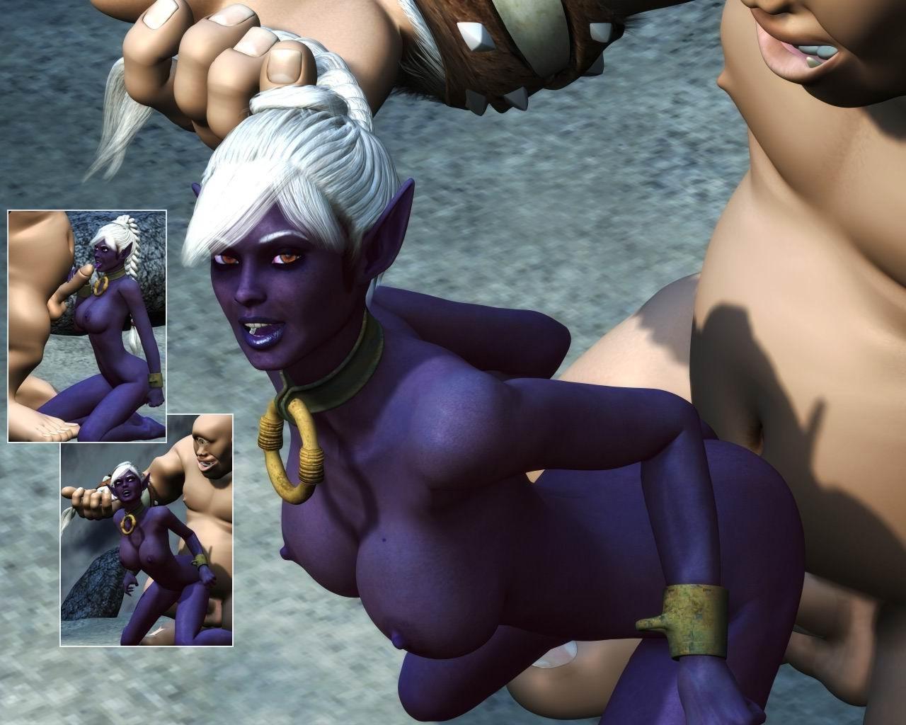 16P 3d babes get fucked and impregnated by monsters