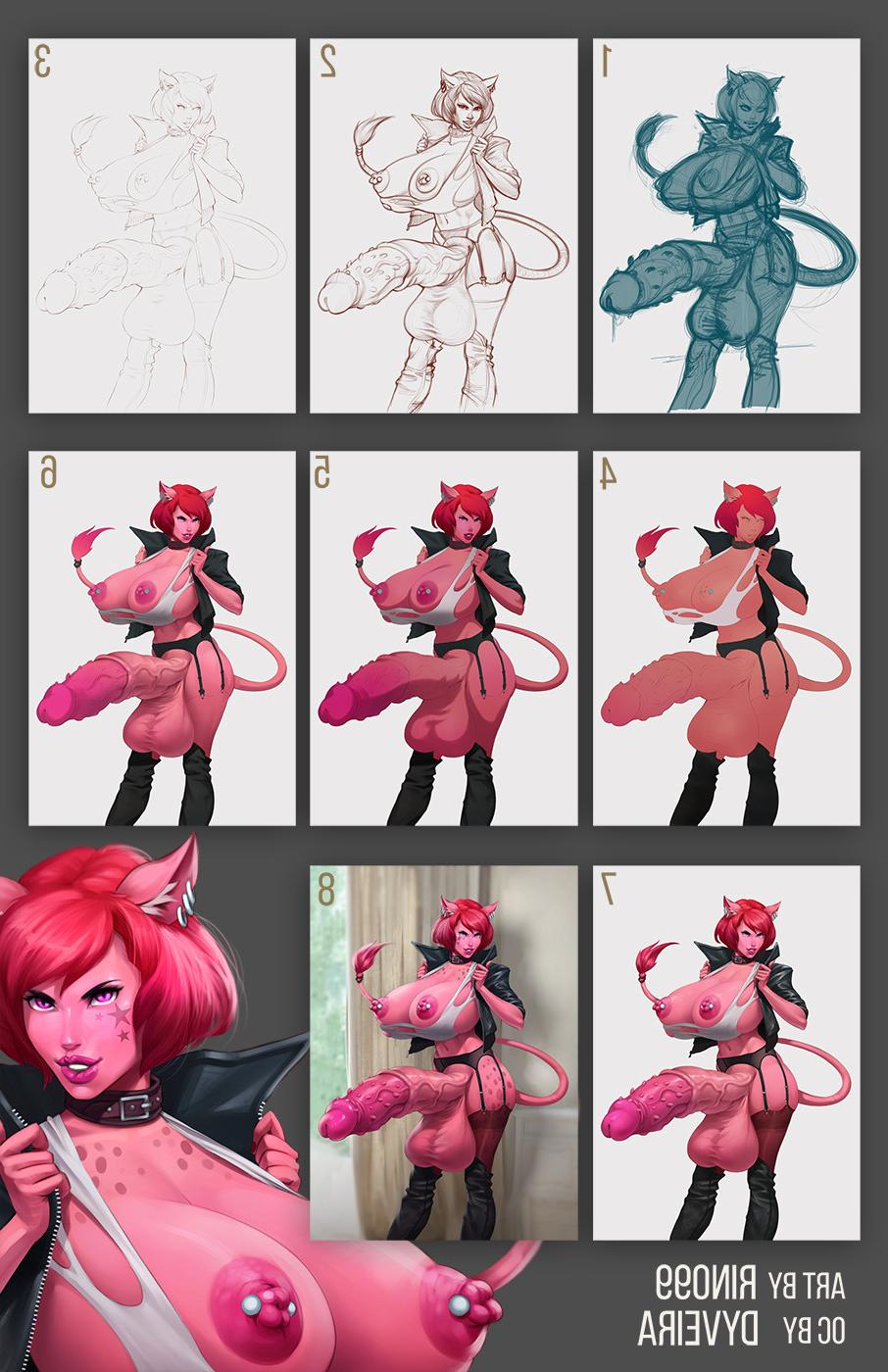 14P Dickgirl drawings nude