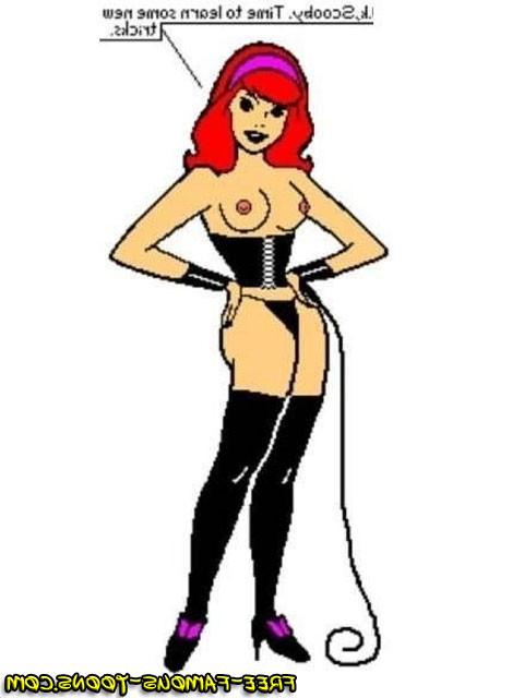 10P Scooby Doo and Daphne orgies