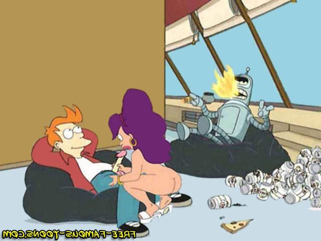 11P Leela and Fry Futurama family sex