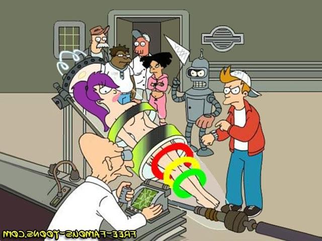 11P Leela and Fry Futurama family sex