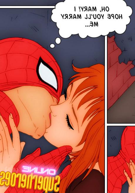 12P Spiderman sex comics