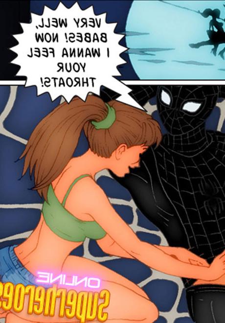 12P Spiderman sex comics