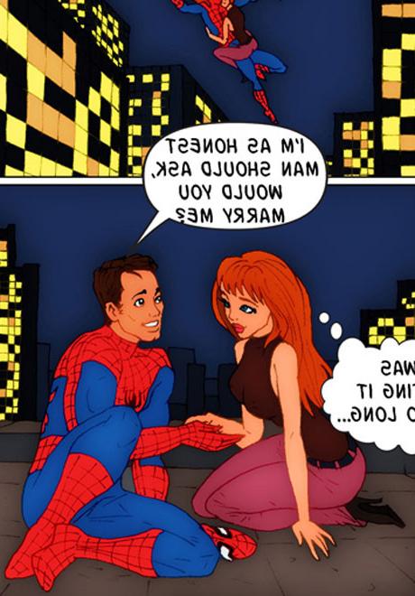 12P Spiderman sex comics