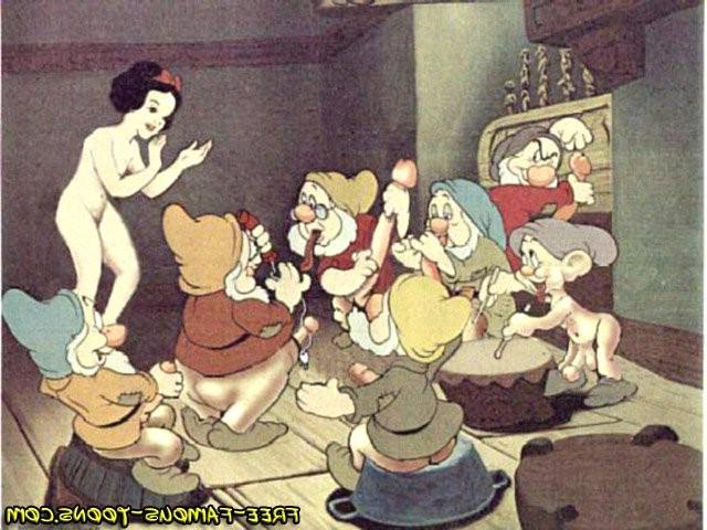 10P Snowwhite and dwarfs hard sex  Lusty teen girl Snowwhite and her