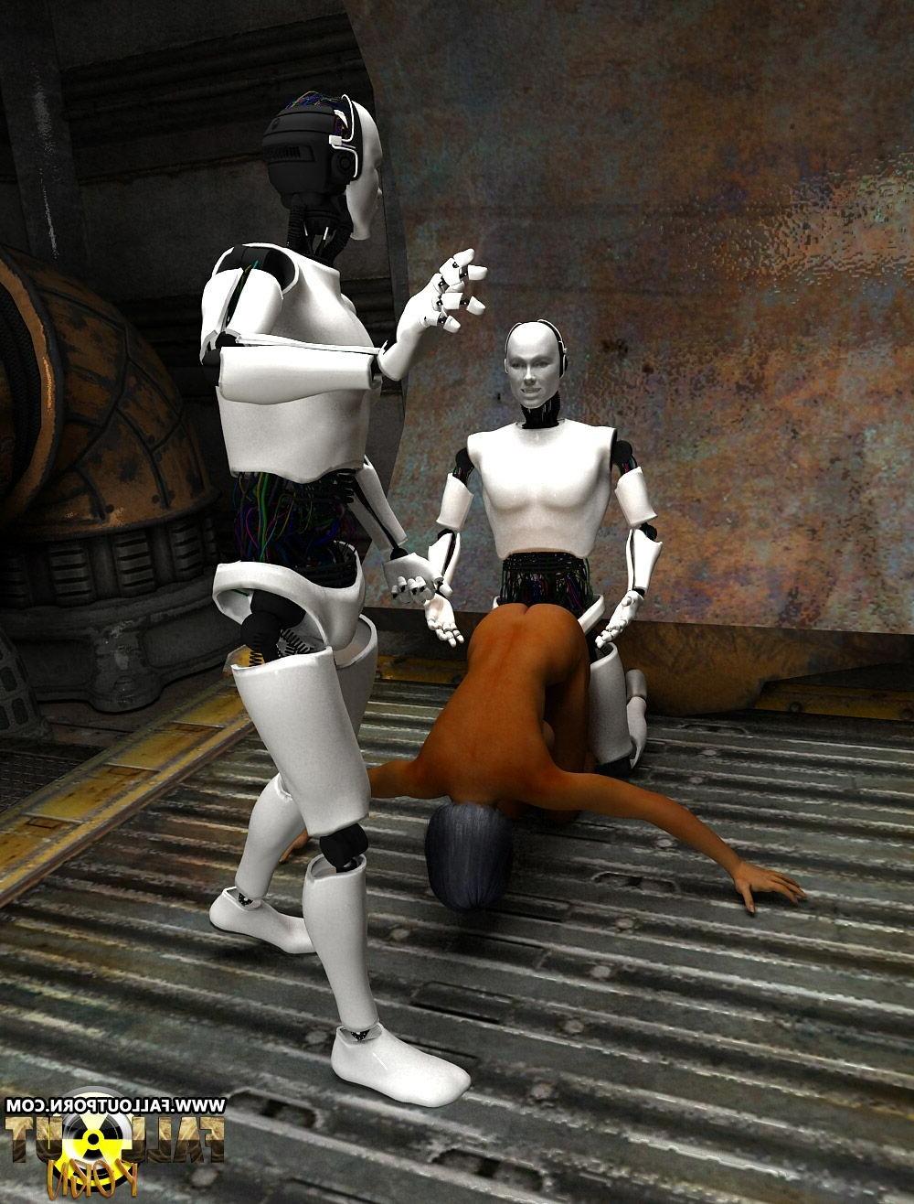 10P Robots fucking girl