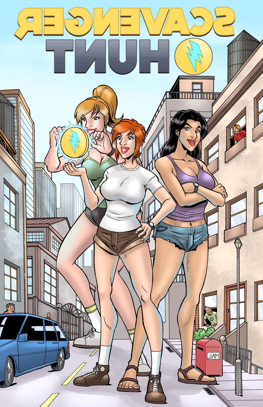 10P Giant tall women eat men