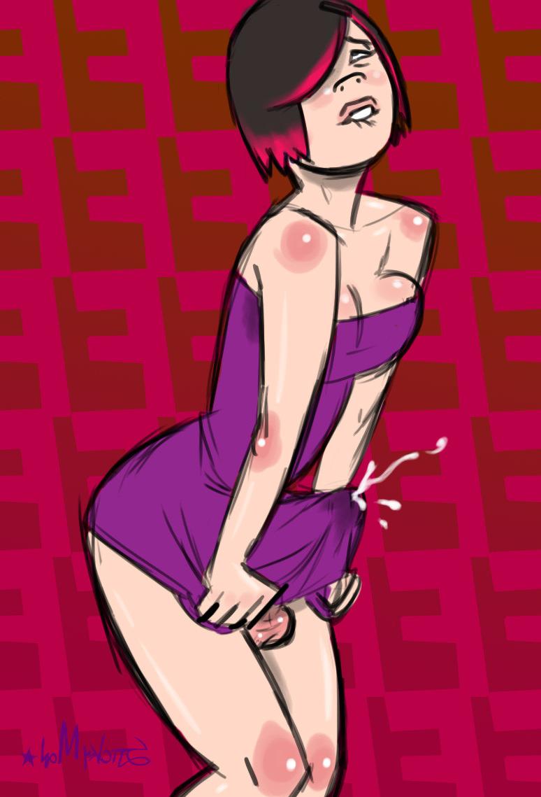10P Drawn shemale cumshots