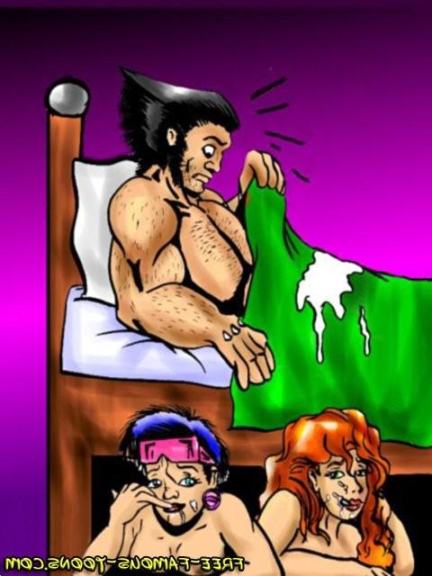 10P XMen superheroes hardcore sex Famous film stars XMen showing the
