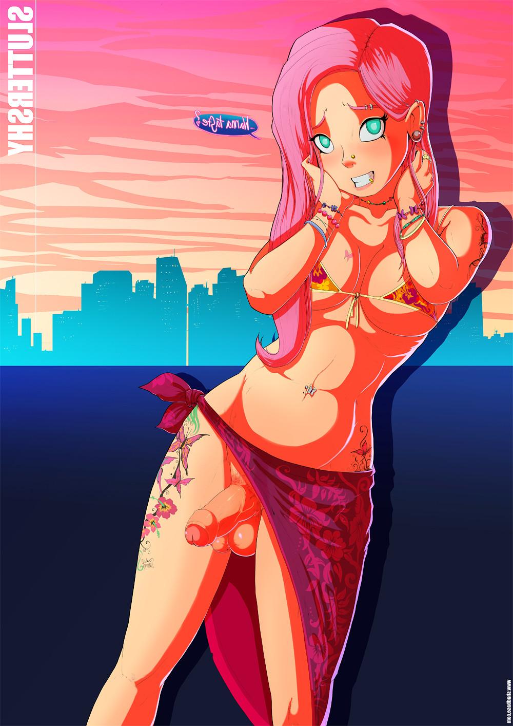 11P Drawn futanari dickgirls porn