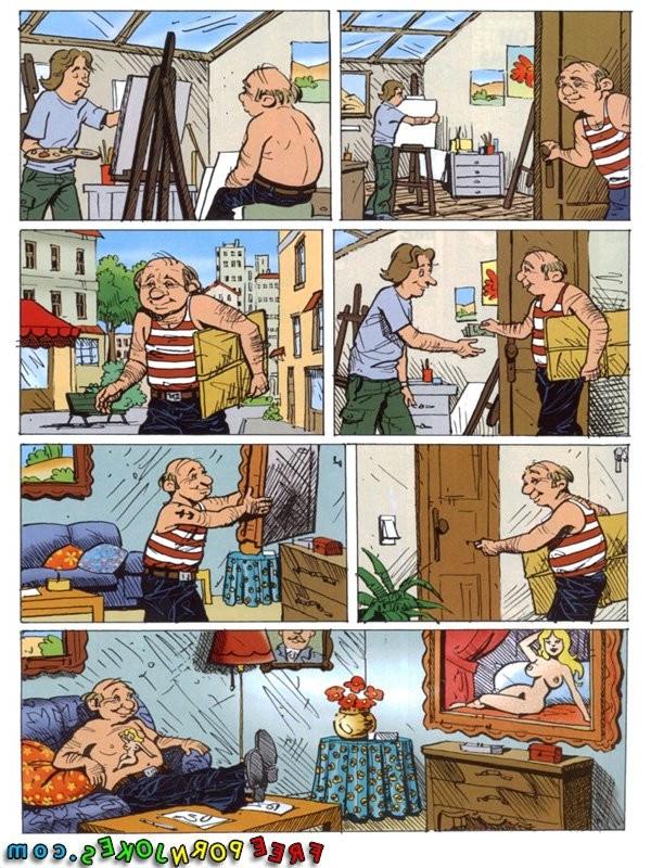 10P Funny erotic caricatures