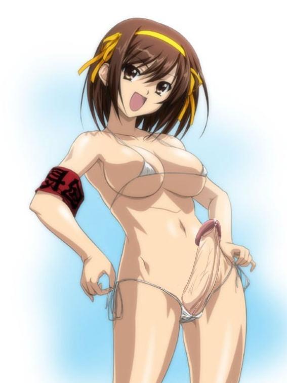 13P Dickgirls in bikinis