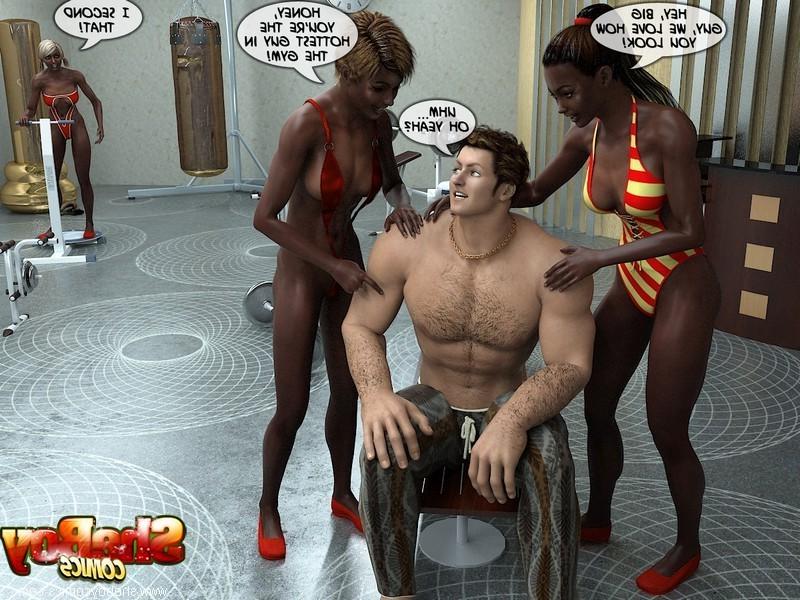 14P Toon shemales fucking in porn comics