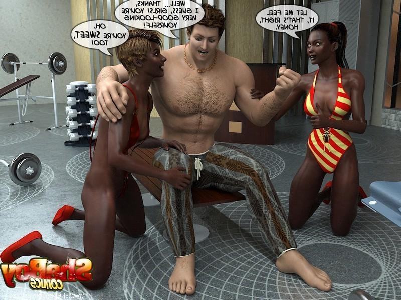 14P Toon shemales fucking in porn comics