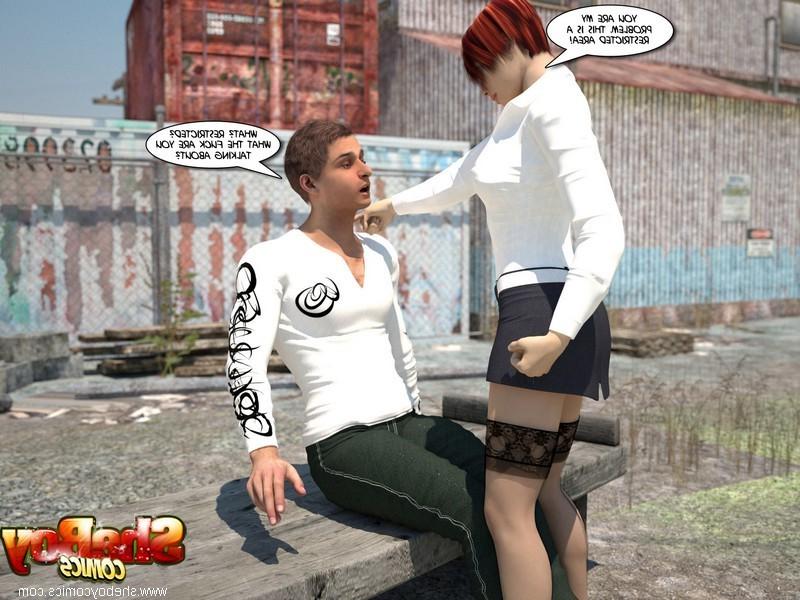 14P Toon shemales fucking in porn comics