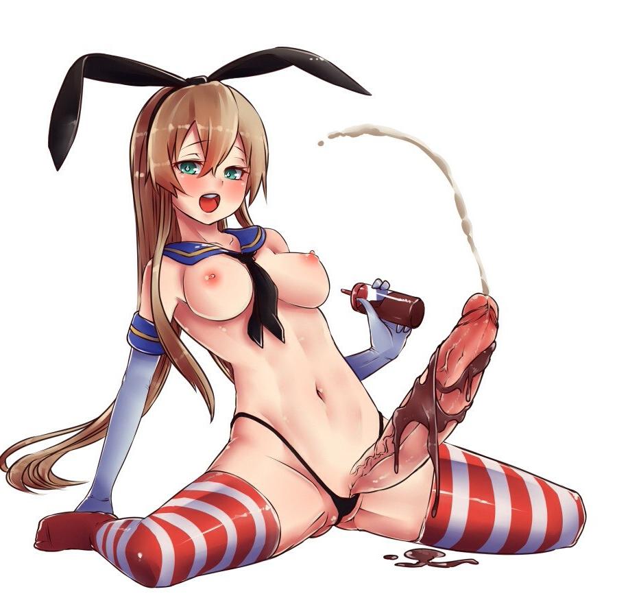 14P Thong futanari porn