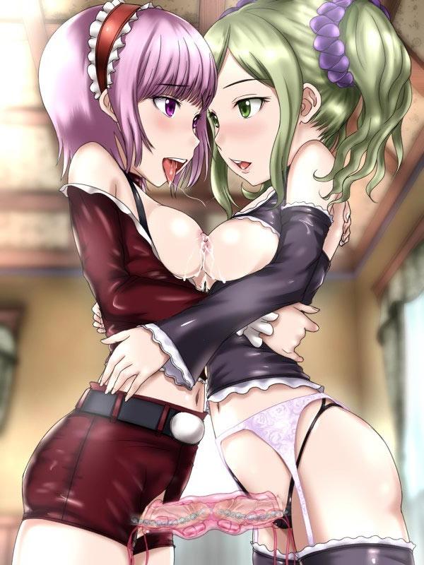14P Futanari cocks in shorts