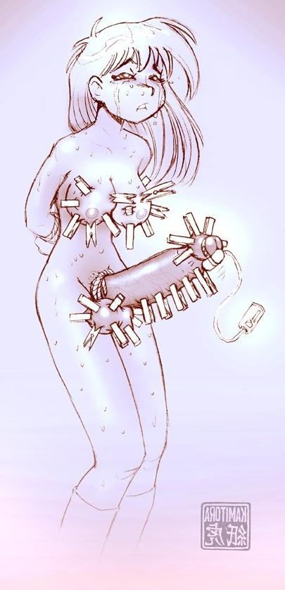 12P Cartoon drawn shemales