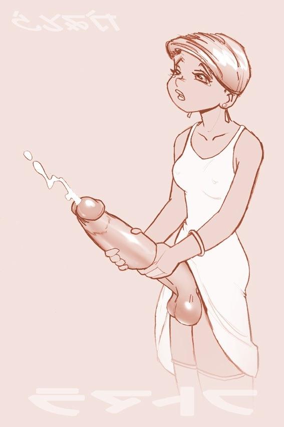 12P Cartoon drawn shemales