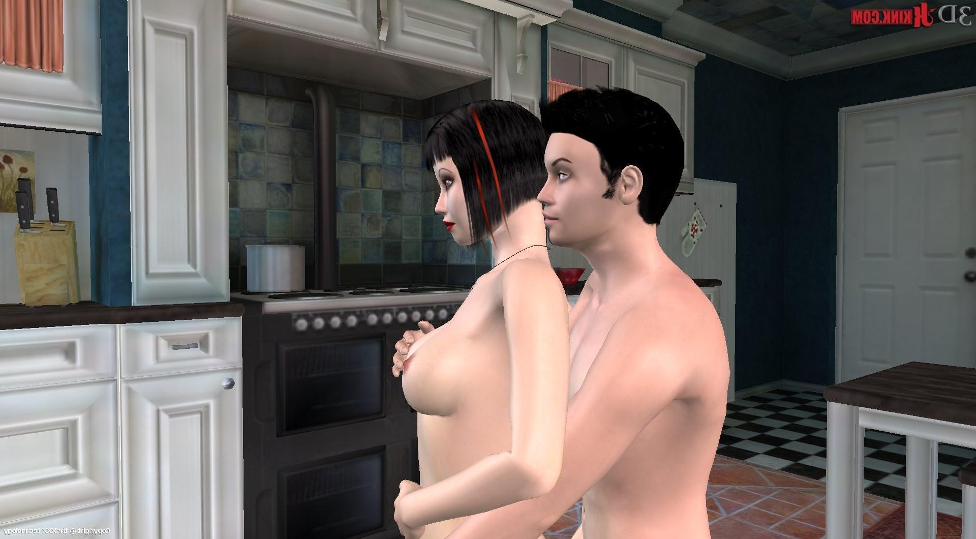 24P Hot BDSM sex action created in virtual fetish 3d sex game!