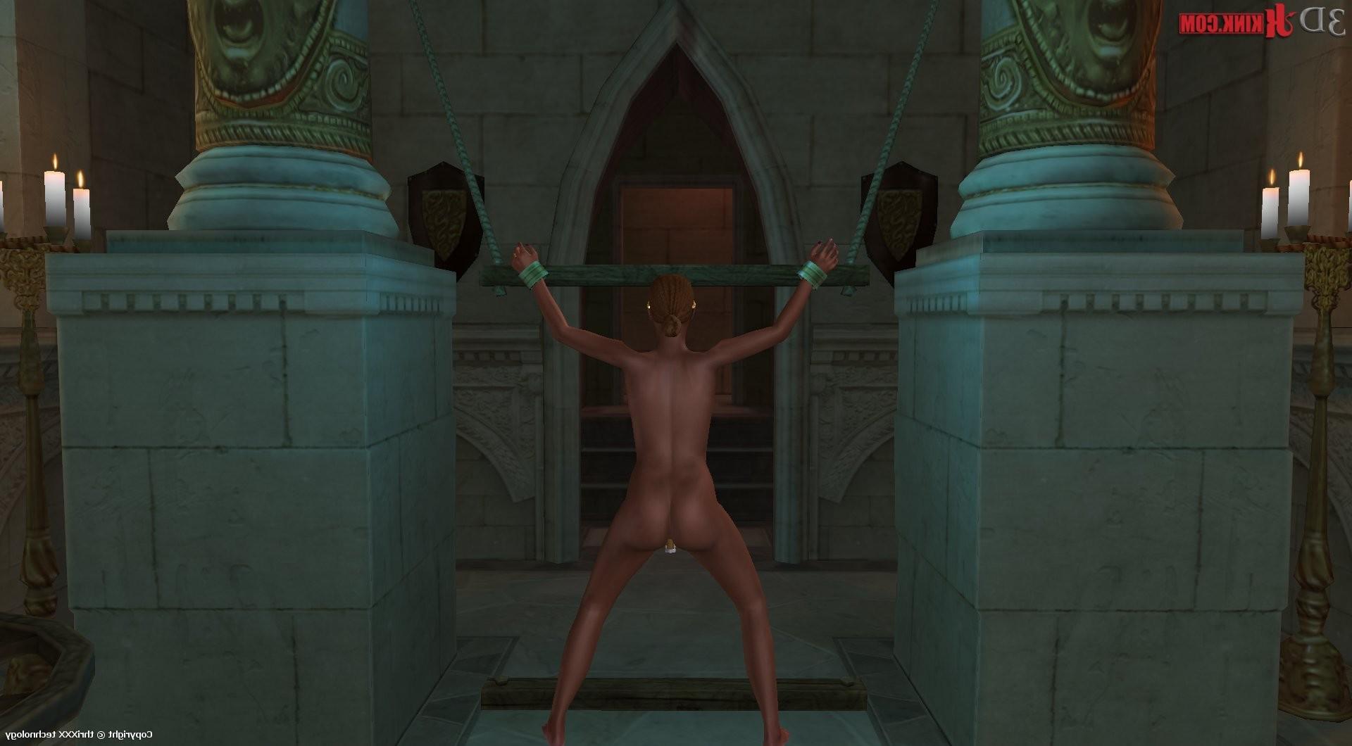 24P Hot BDSM sex action created in virtual fetish 3d sex game!