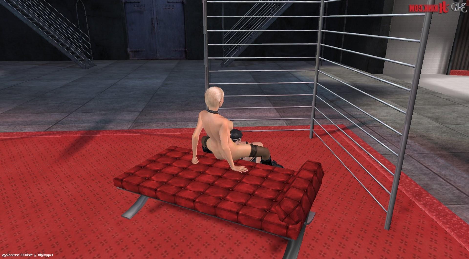 24P Hot BDSM sex action created in virtual fetish 3d sex game!