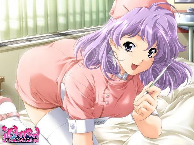15P Erotic hentai babe showing her assets and giving head job