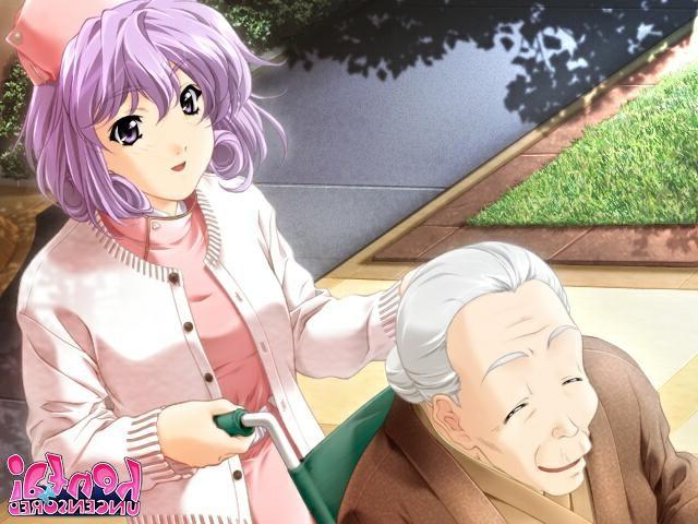 15P Erotic hentai babe showing her assets and giving head job