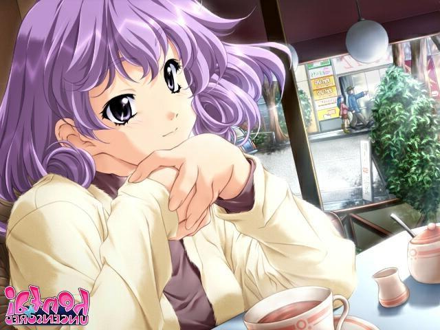 15P Erotic hentai babe showing her assets and giving head job