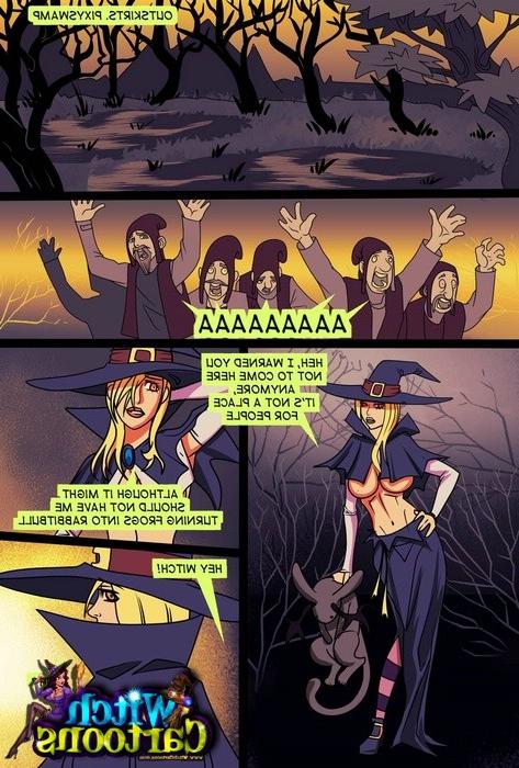 12P Slutty witch gets an assful