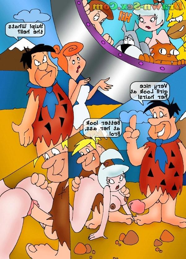 12P Flintstones fucking indoors and outdoors