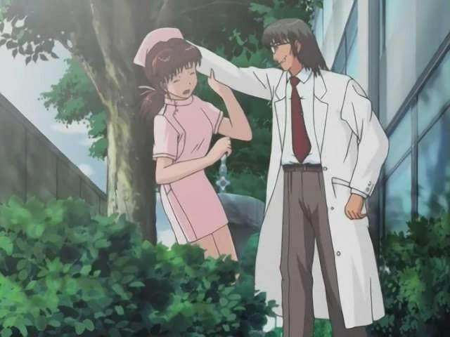 12P Dirty animated scenes with dishy nurse fucked in the park