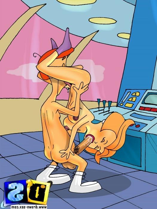 12P The Jetsons get busted in a dirty bisexual orgy