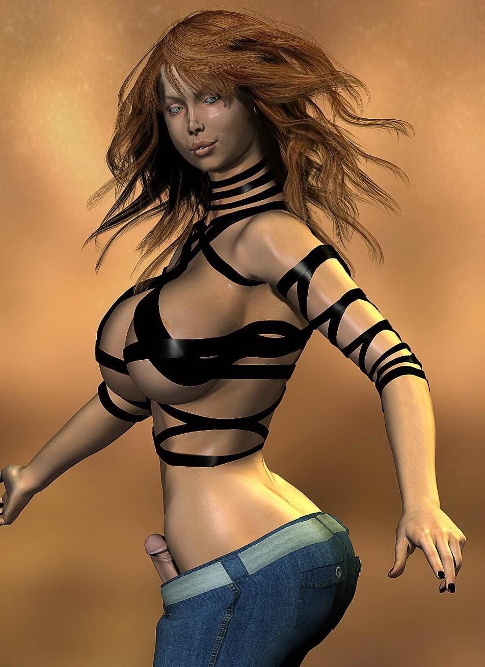 12P Toon dickgirls sucking and fucking